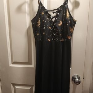 Dress with Lacey front